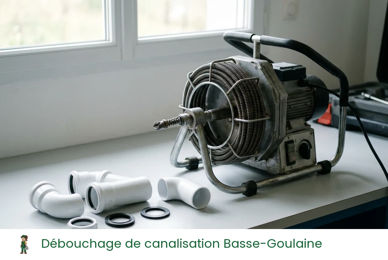 Débouchage de canalisation à Basse-Goulaine
