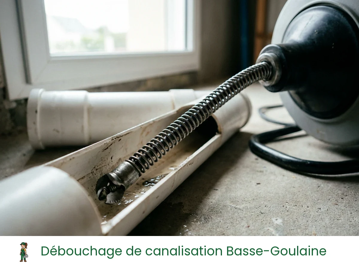 Débouchage de canalisation à Basse-Goulaine