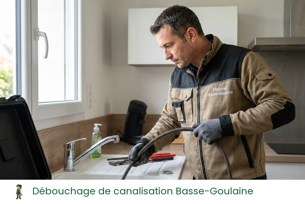 Débouchage de canalisation à Basse-Goulaine