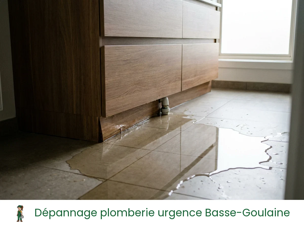 Dépannage plomberie urgence à Basse-Goulaine