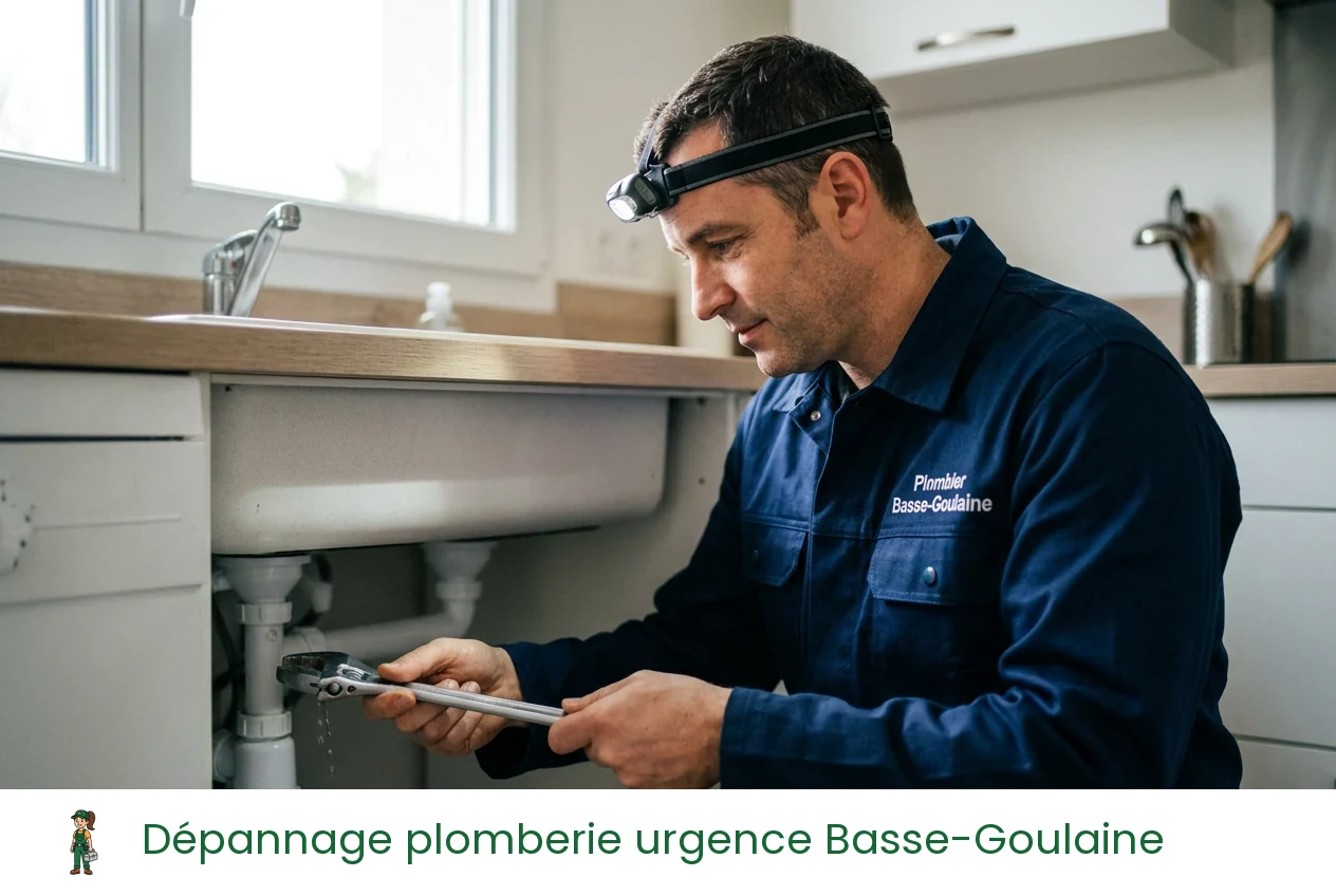Dépannage plomberie urgence à Basse-Goulaine