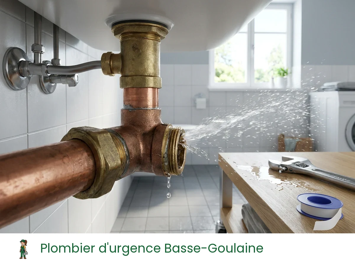 Plombier d'urgence à Basse-Goulaine