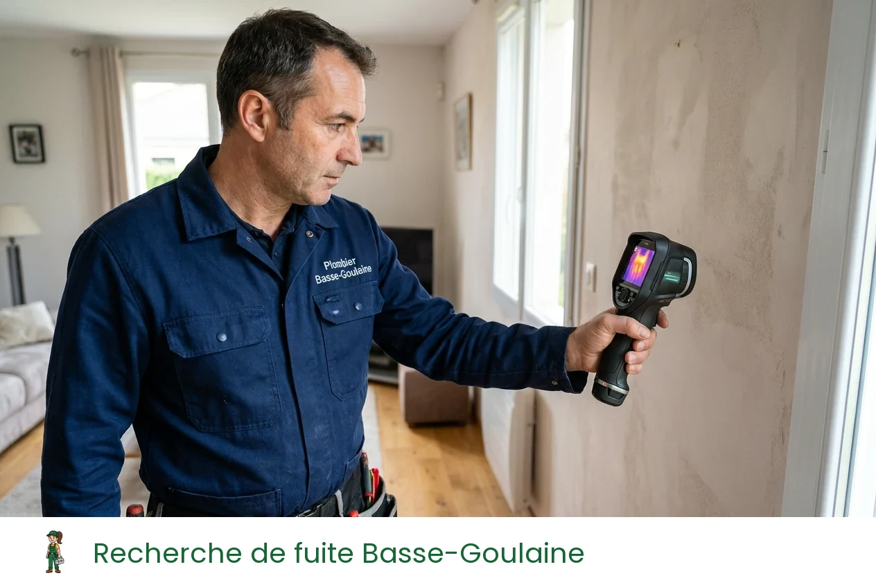 Recherche de fuite à Basse-Goulaine