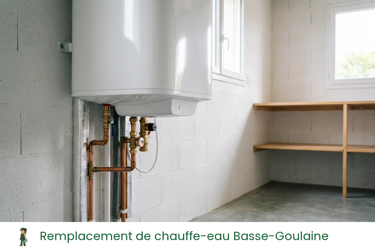 Remplacement de chauffe-eau à Basse-Goulaine