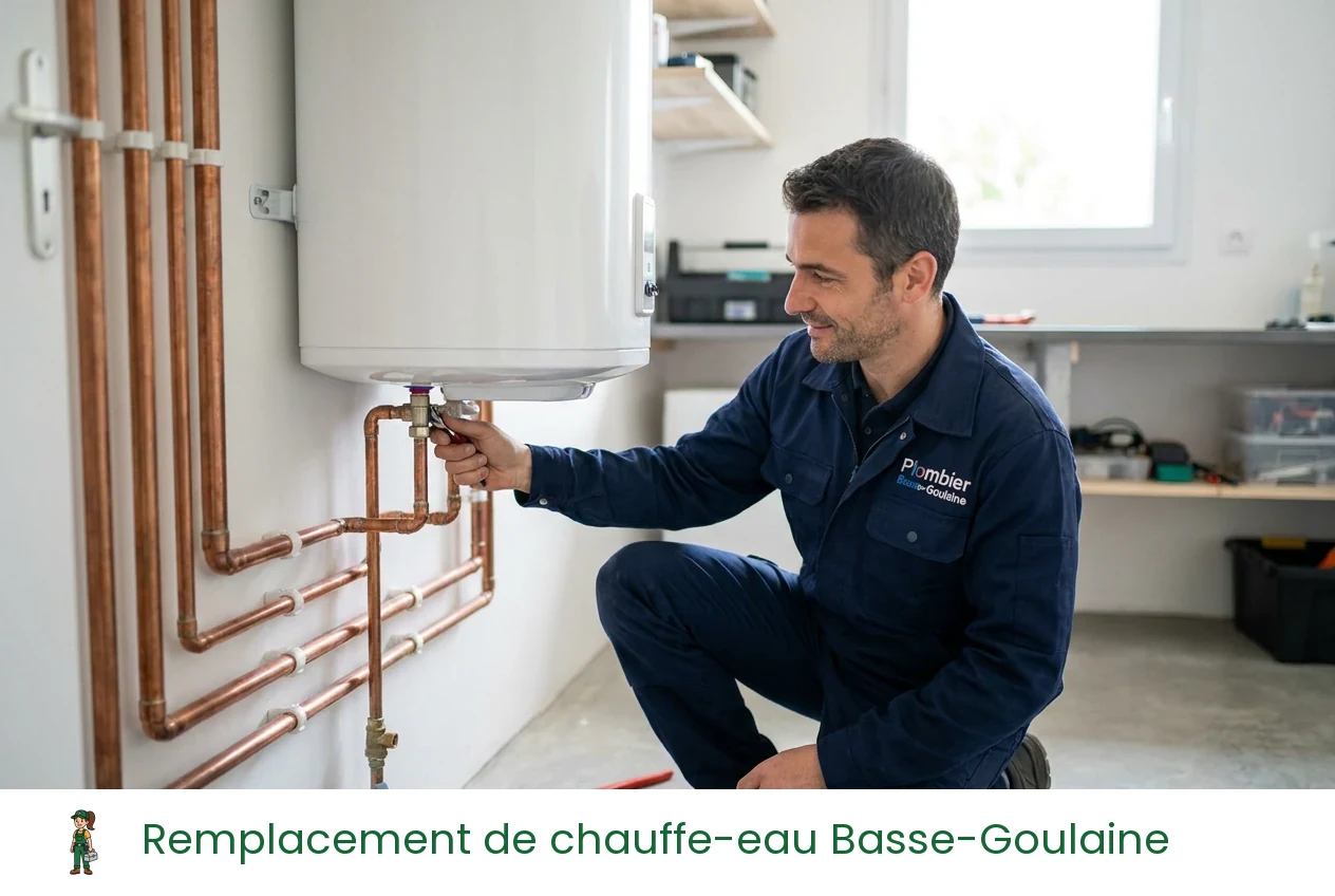 Remplacement de chauffe-eau à Basse-Goulaine