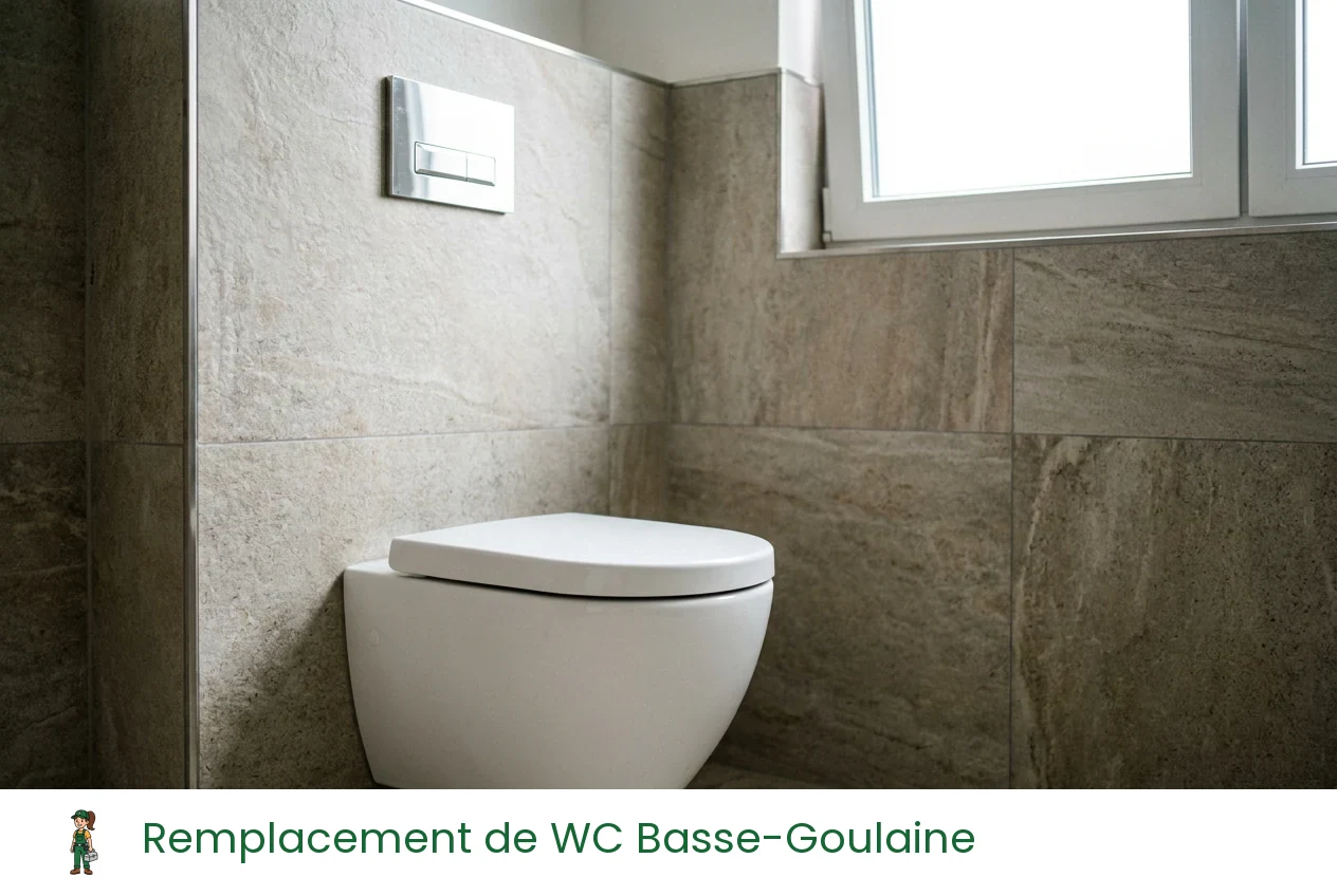Remplacement de WC à Basse-Goulaine