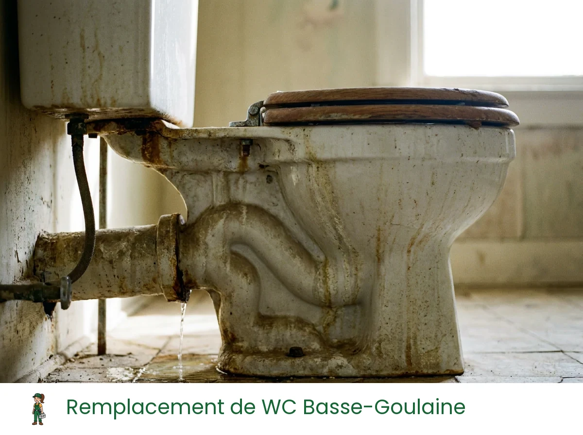 Remplacement de WC à Basse-Goulaine