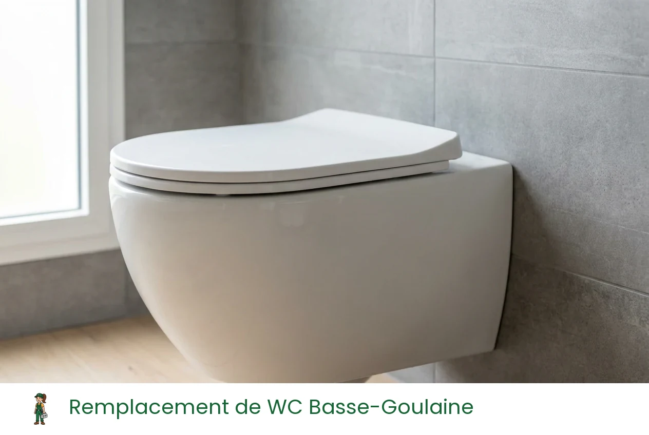Remplacement de WC à Basse-Goulaine